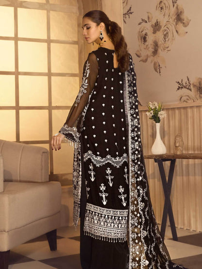 Noor E Rang By Zarif Luxury Unstitched Chiffon (ZF-11 Riwaj)