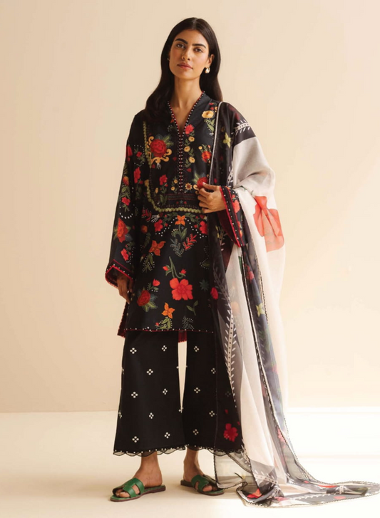 Coco Prints By Zara Shah Jahan Drop 2 '25 Nyra-5A