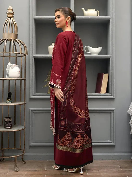 Premium Embroidered Wool'25 by Peridot PR-471