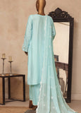 Majestic Emb Silk By HZ Textiles ( RDE-3P-002 Ocean Mint)