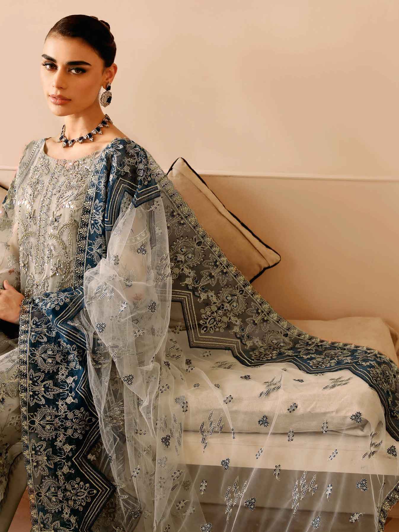 Ramsha Luxury Festive E-207 unstitched 3-piece suit