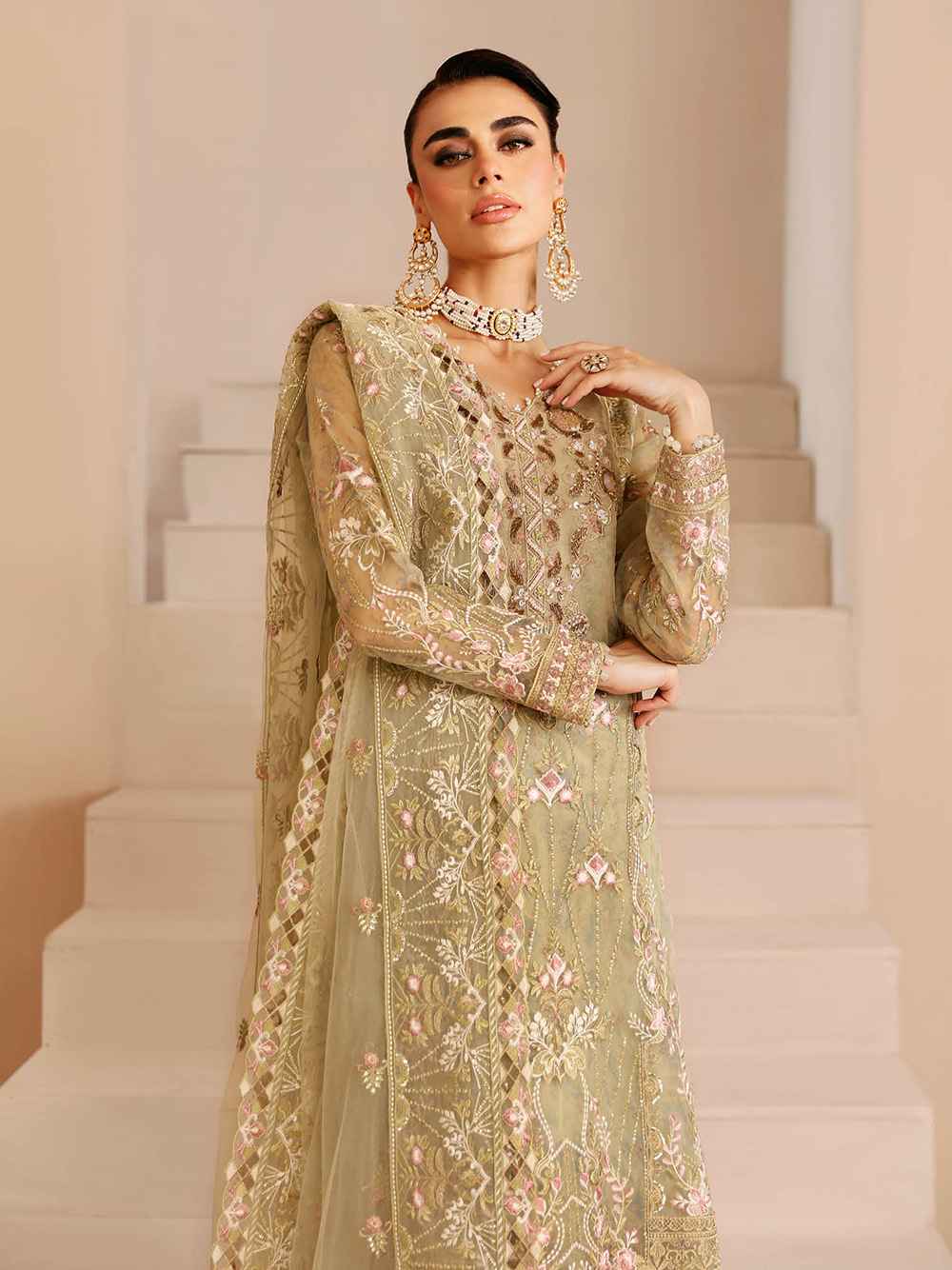 Ramsha Luxury Festive E-208 unstitched 3-piece suit