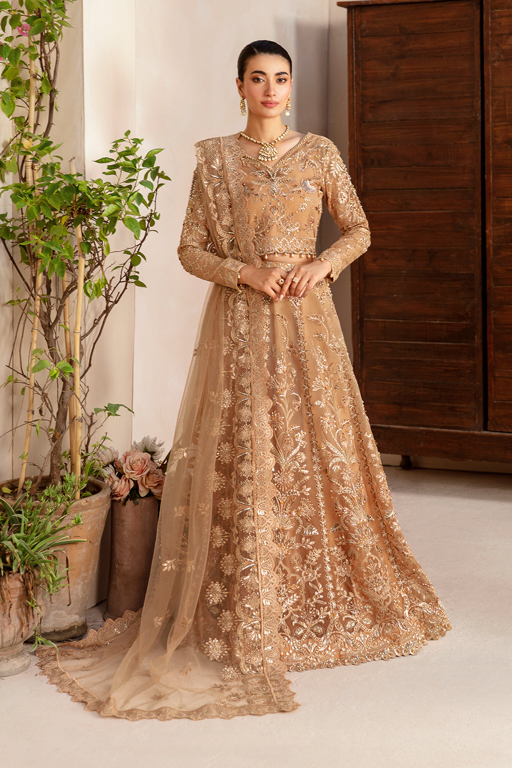 Ramsha Wedding Collection New 2024. HB-404 | Ramsha Embroidered 