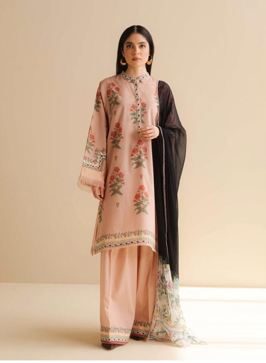 Coco Prints By Zara Shah Jahan Drop 2 '25 Raya-2A