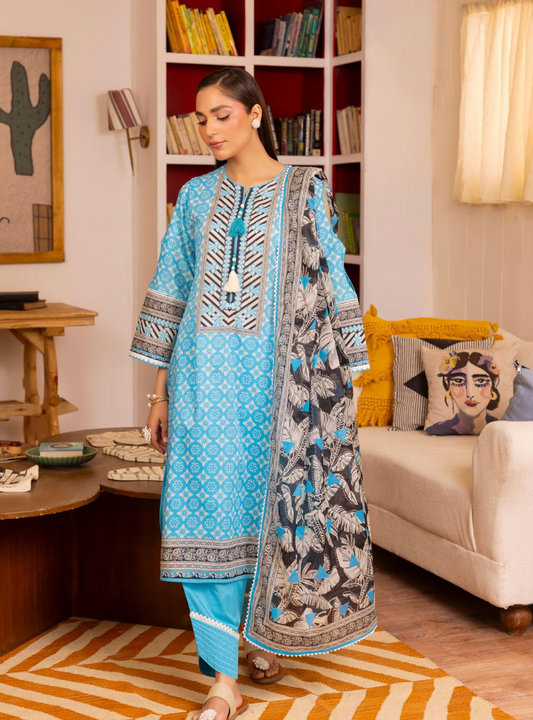 RimJhim By GulAhmed Lawn 25 D-01