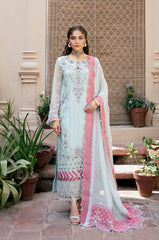 Saanjh Organza Embroidered collection By Razab-UNS_SJH-06