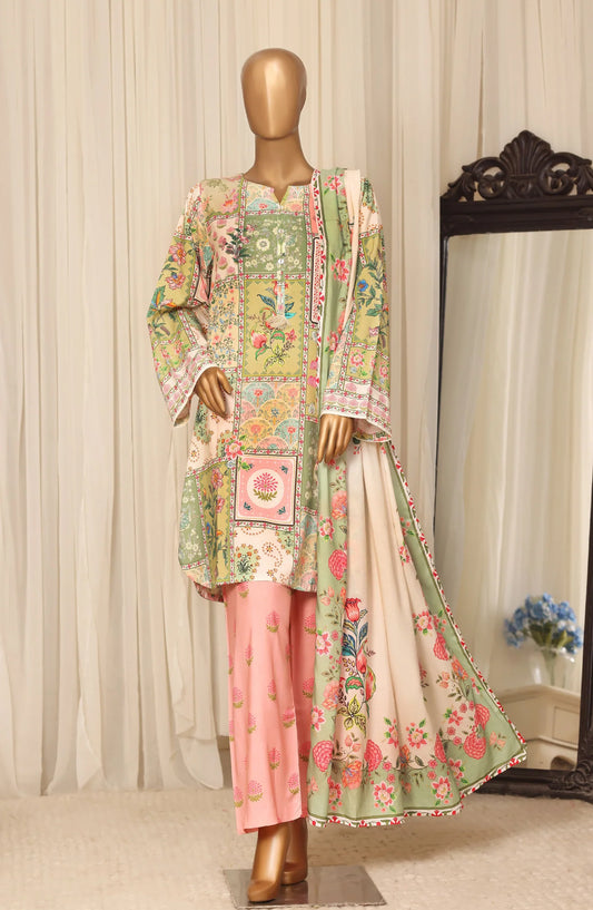 Linen Prints By Sadabahar (D-01  Multi)