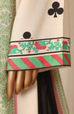 Linen Prints By Sadabahar  ( D-02 Fawn)