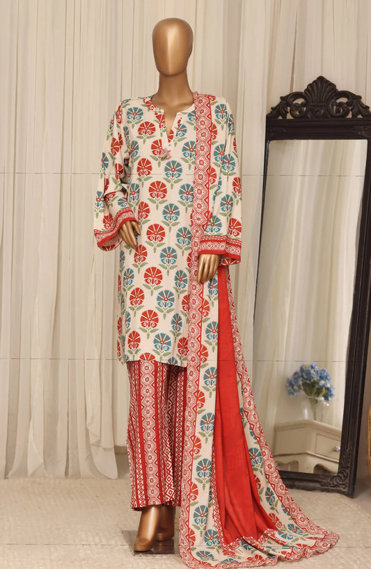 Linen Prints By Sadabahar ( D-05 Multi)