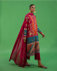 Sana Safinaz Digital Printed Lawn Collection'25 D-06
