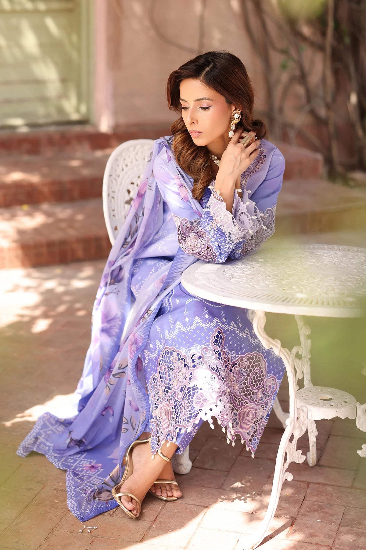 Sheen By Alizeh Embroidered Printed`25 D02-RHEA