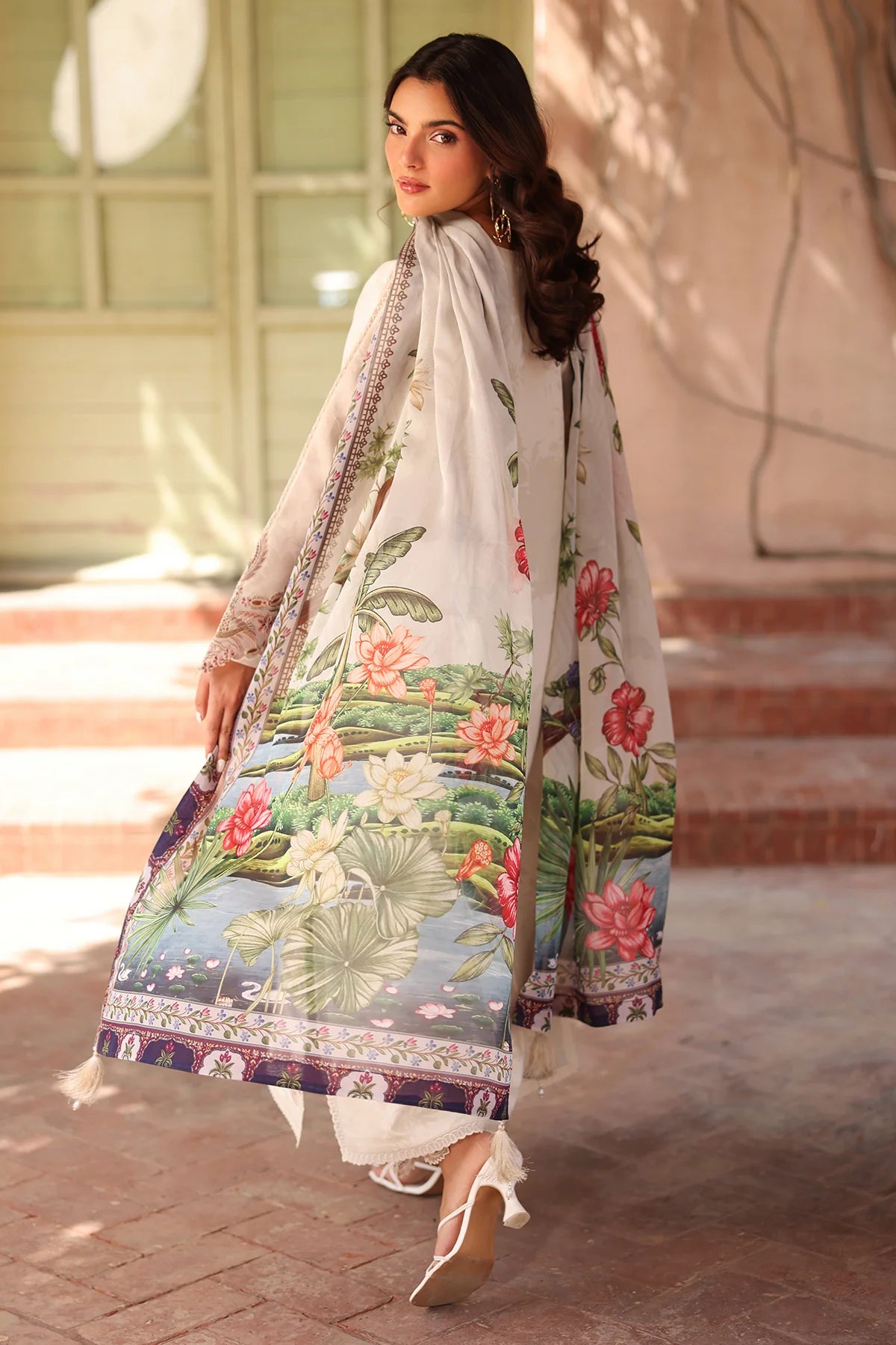 Sheen By Alizeh Embroidered Printed`25 D05-KARIS