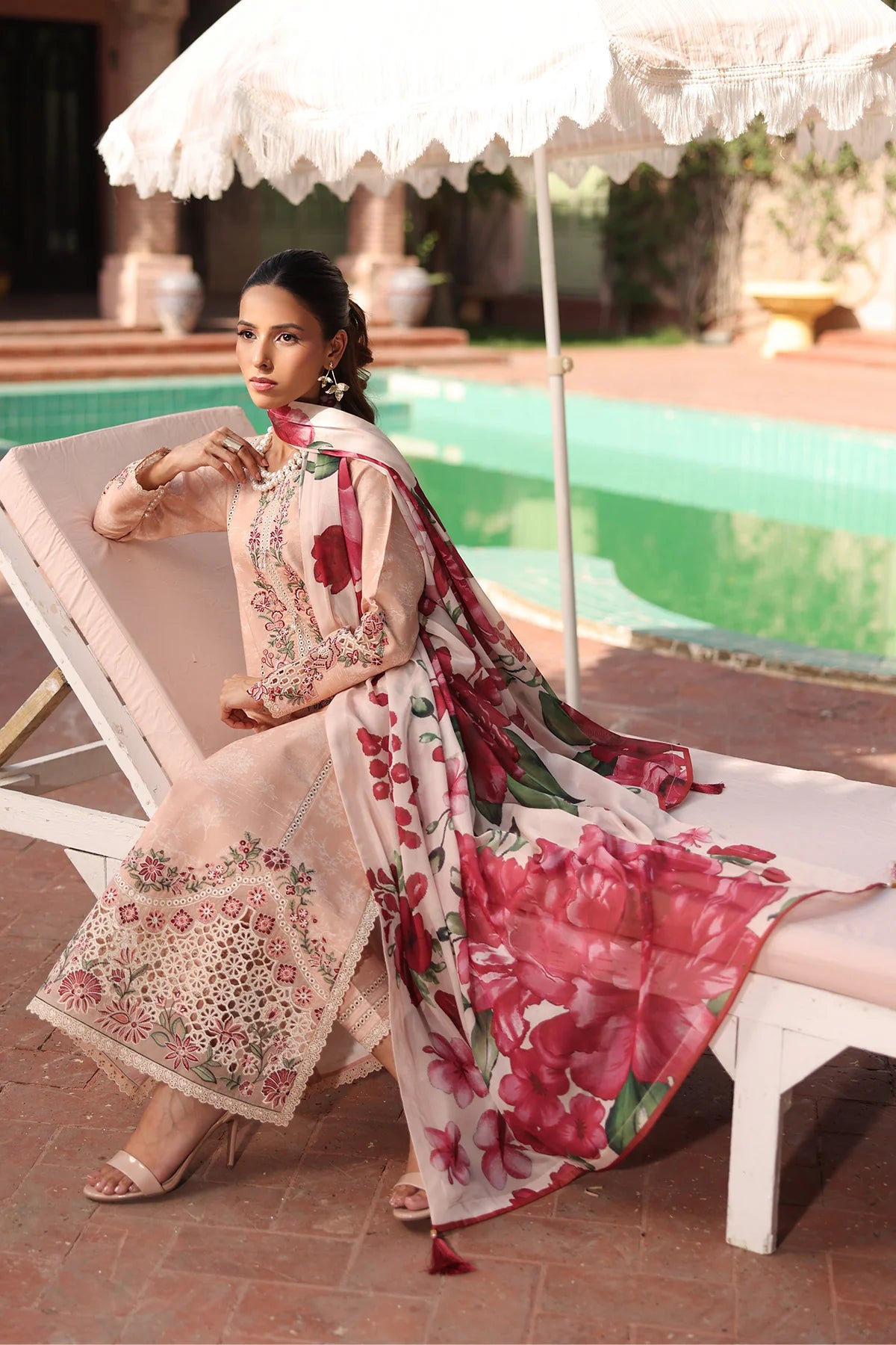 Sheen By Alizeh Embroidered Printed`25 D06-CLOVER