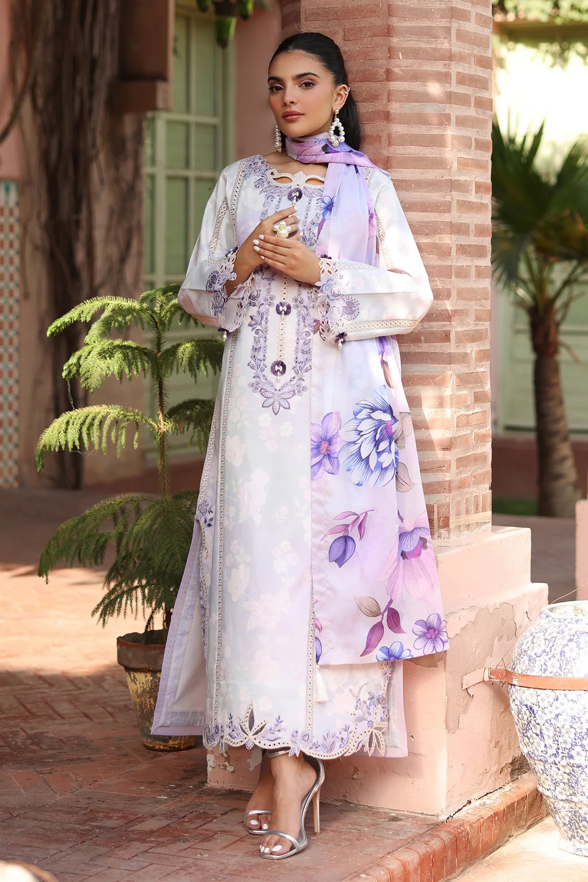 Sheen By Alizeh Embroidered Printed`25 D09-PRESTA