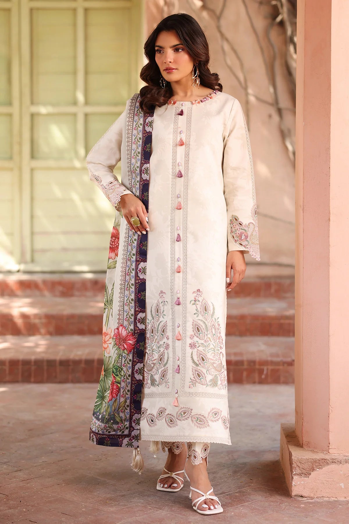 Sheen By Alizeh Embroidered Printed`25 D05-KARIS