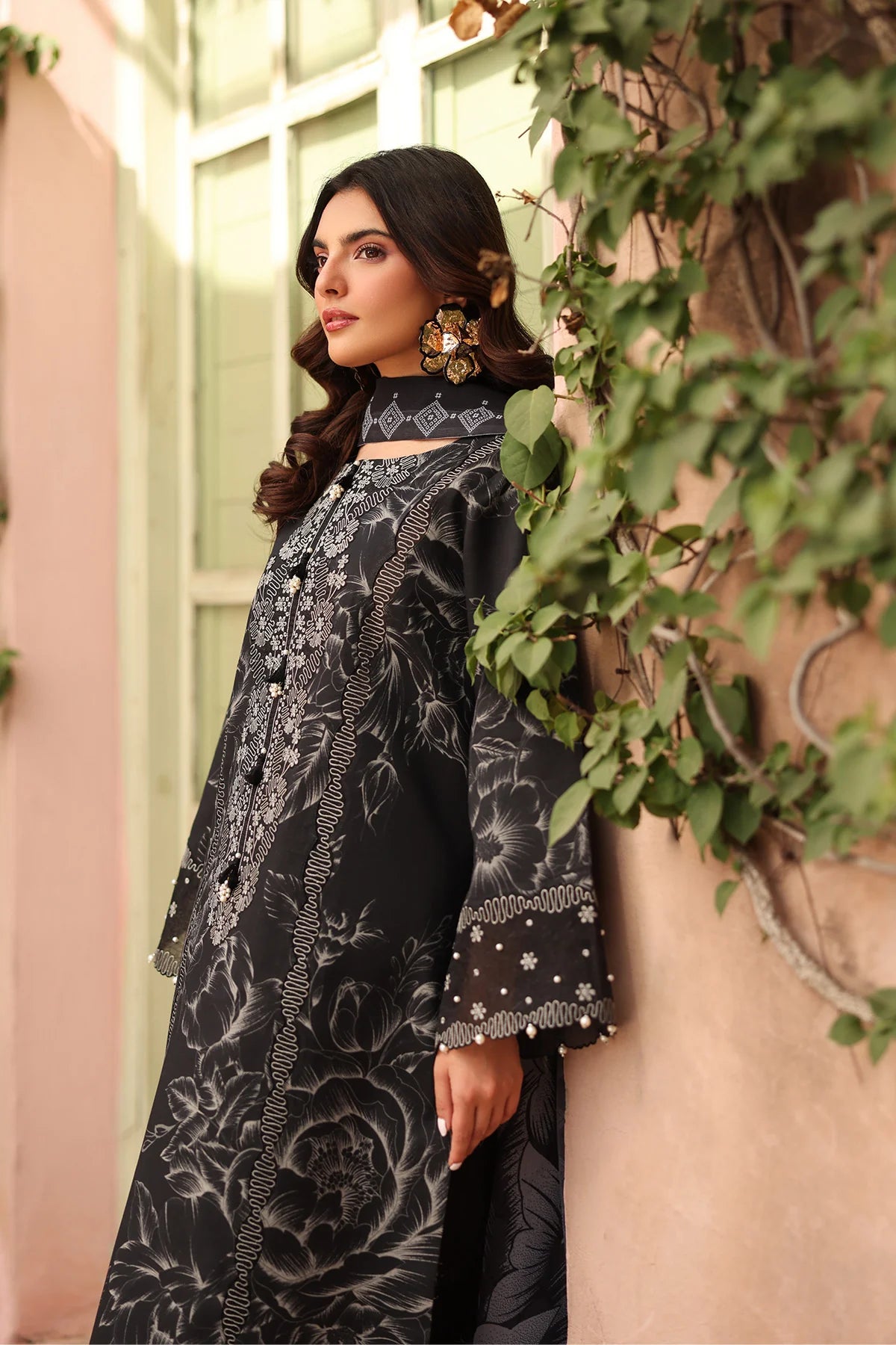 Sheen By Alizeh Embroidered Printed`25 D07-AZLIN