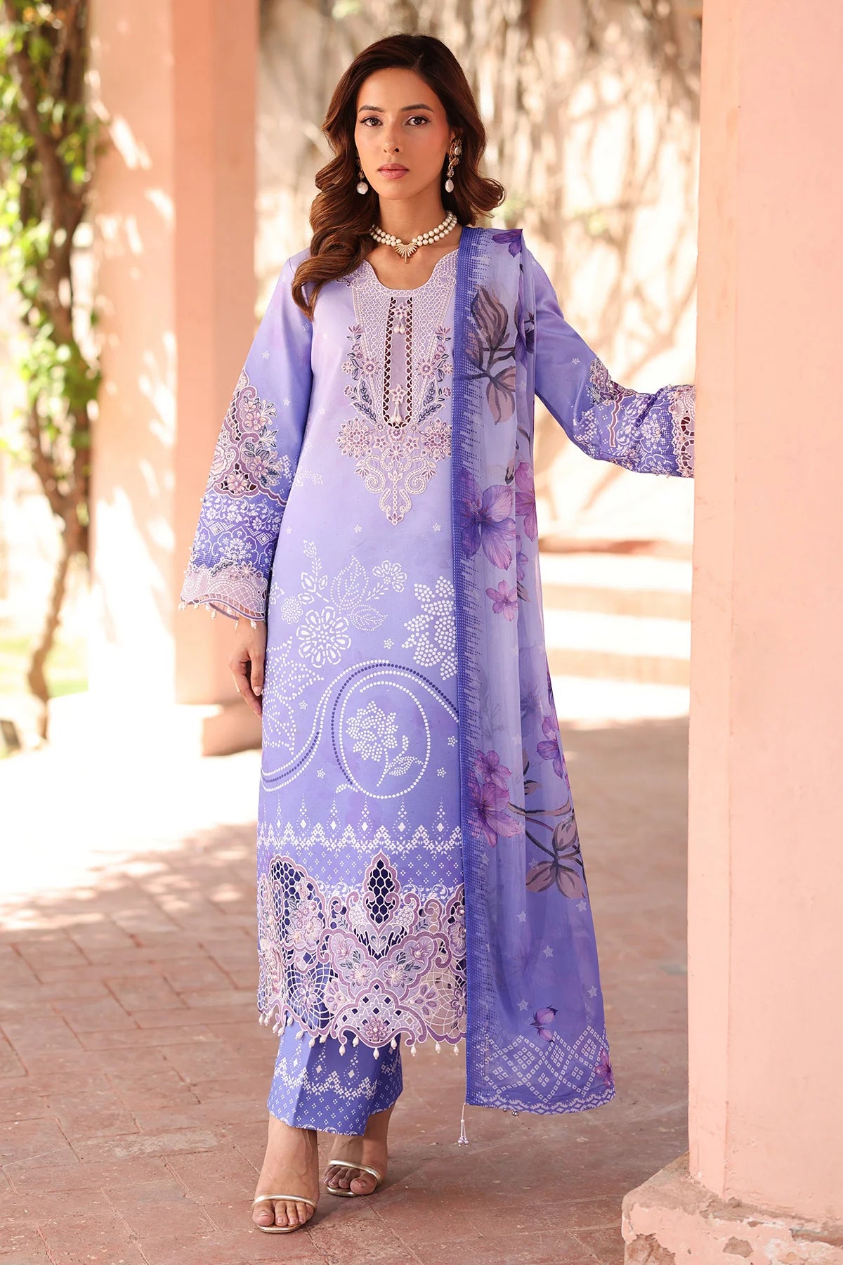 Sheen By Alizeh Embroidered Printed`25 D02-RHEA