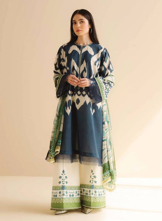 Coco Prints By Zara Shah Jahan Drop 2 '25 Sila-6B