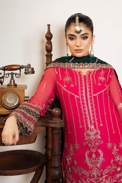 Sitarah Luxury Chiffon 2024 by Imrozia | Darakhshan I-218