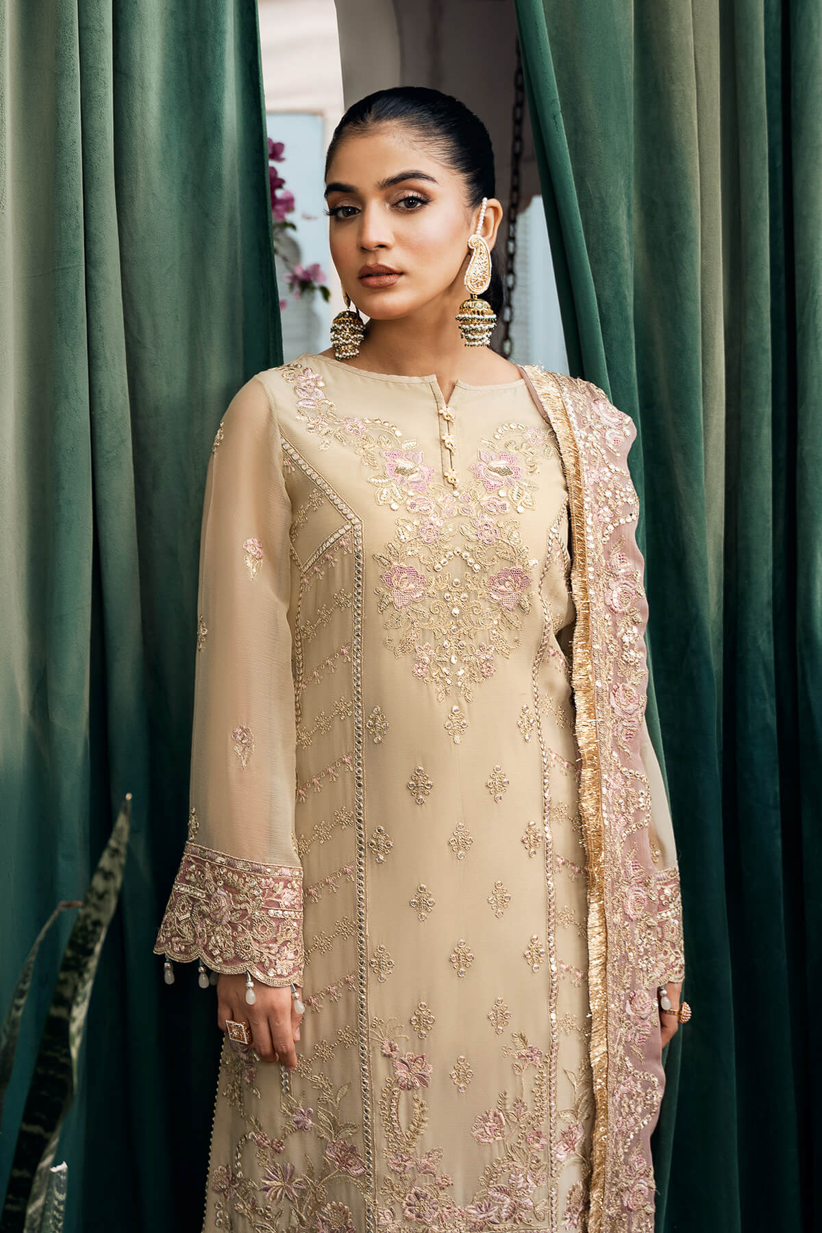 Sitarah Luxury Chiffon 2024 by Imrozia | Sohana I-217