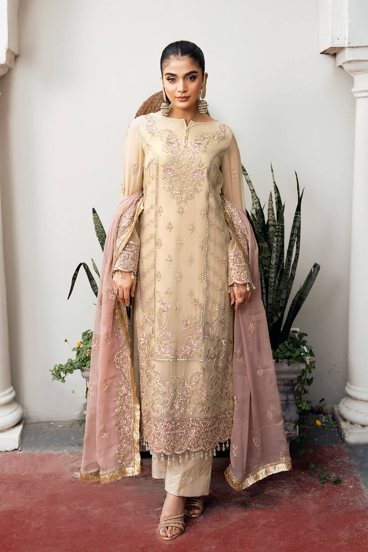 Sitarah Luxury Chiffon 2024 by Imrozia | Sohana I-217