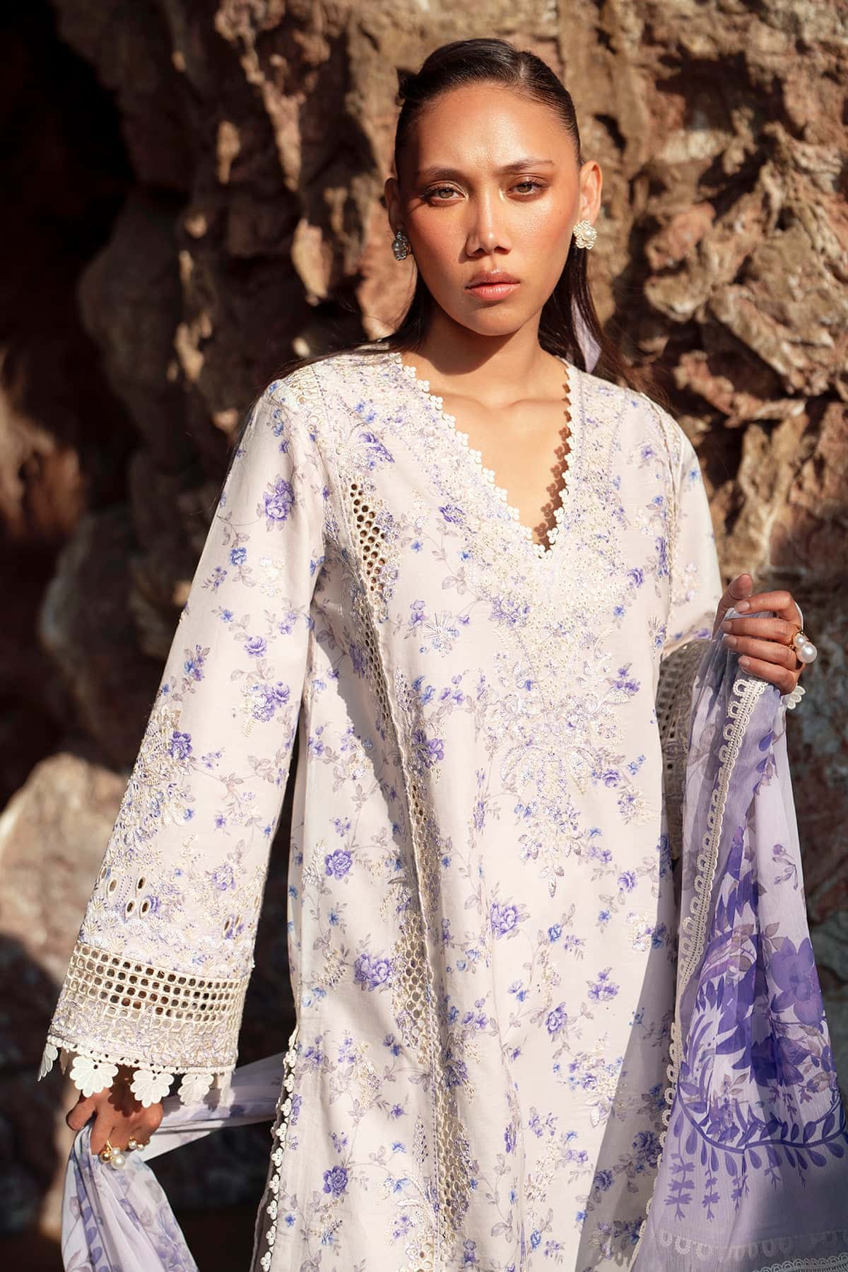 Summer Together Lawn By Afrozeh Edit'25 Zircon