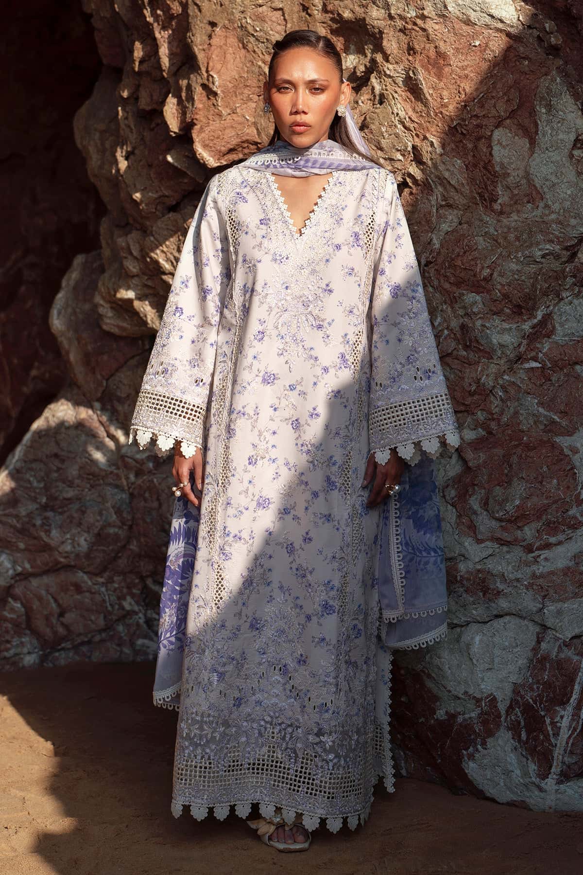 Summer Together Lawn By Afrozeh Edit'25 Zircon