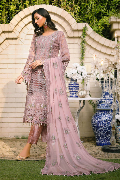 Wajadan By Raeesa Premium WD-7 (Opera Mauve)