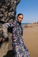 Endless Summer By Afrozeh Luxury Lawn Edit'25 (Velour)