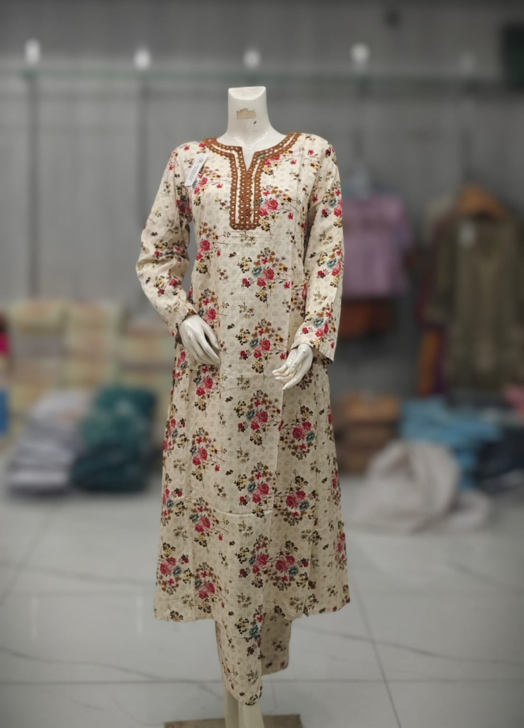 2pc Ready To Wear Linen - 01