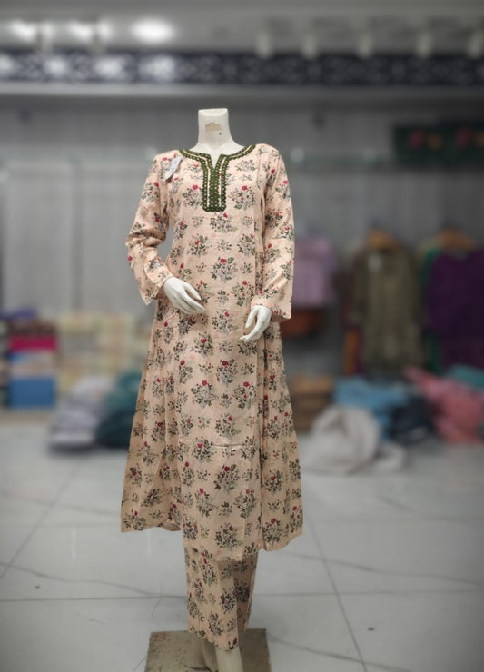 2pc Ready To Wear Linen - 02
