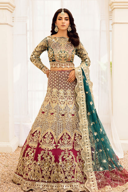 Aanchel Brides by Zainab Manan (Floral Fantasy ZMB-01)