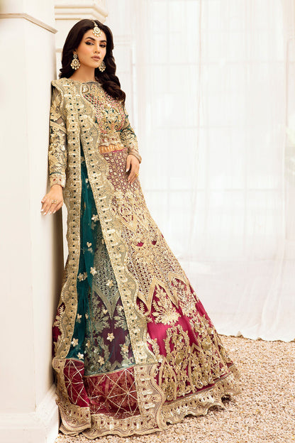 Aanchel Brides by Zainab Manan (Floral Fantasy ZMB-01)