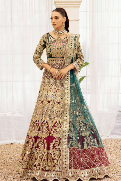 Aanchel Brides by Zainab Manan (Floral Fantasy ZMB-01)