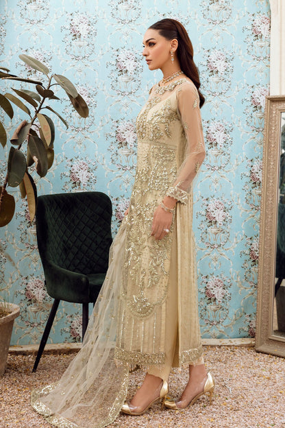 Aanchel Brides by Zainab Manan (Ivory Grandeur ZMB-06)