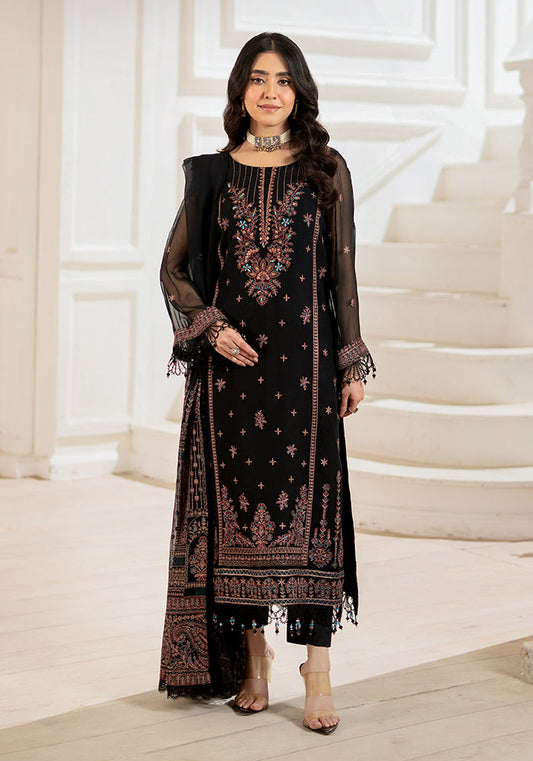 Zariah Luxury Chiffon By AZU (04 - Serene Hues)