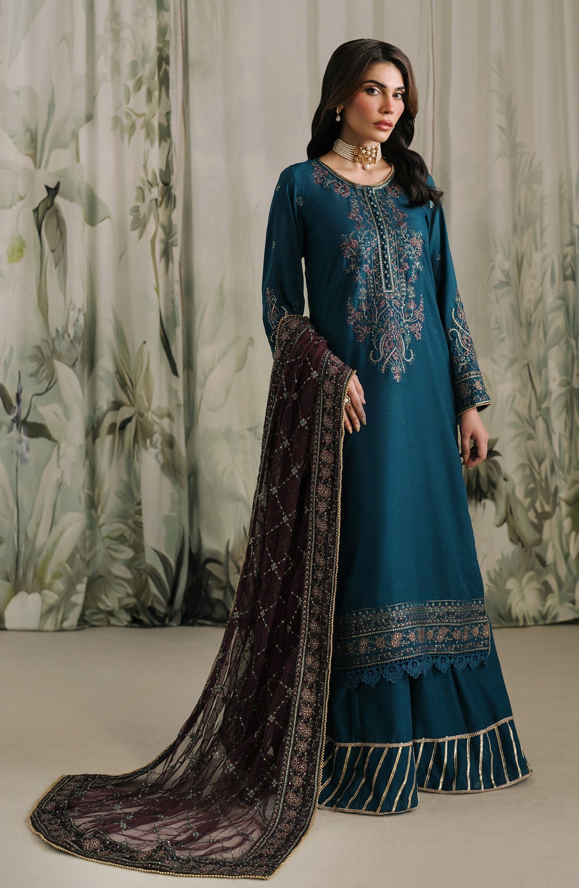 Zarif Raw Silk | ZRF-RW-03 REENA