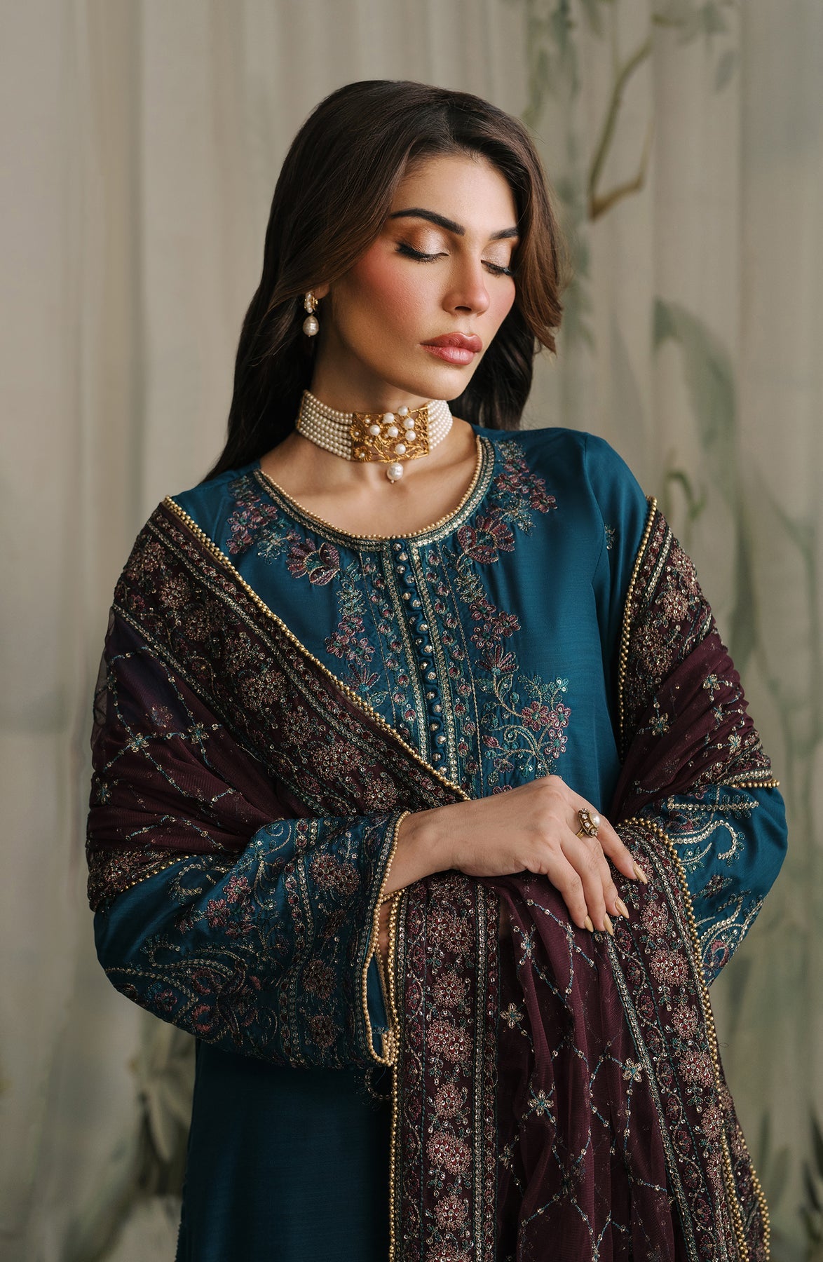 Zarif Raw Silk | ZRF-RW-03 REENA