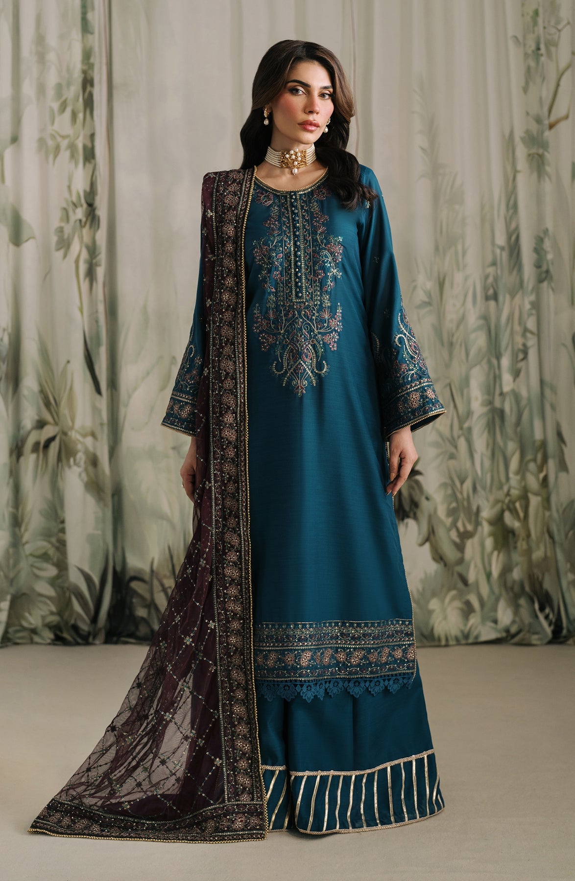 Zarif Raw Silk | ZRF-RW-03 REENA