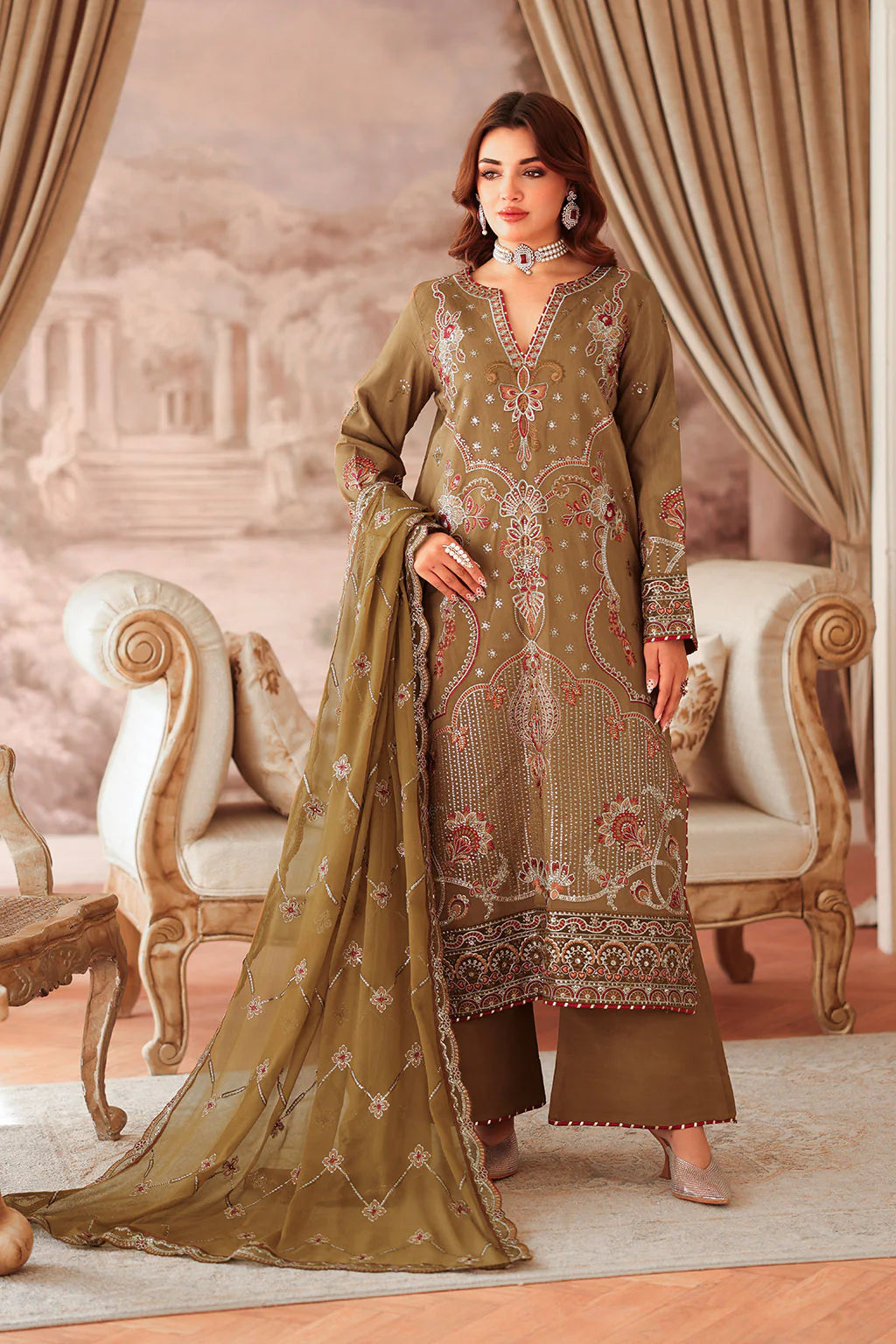 Aagan luxury by Ramsha Vol-01 (AA-210)