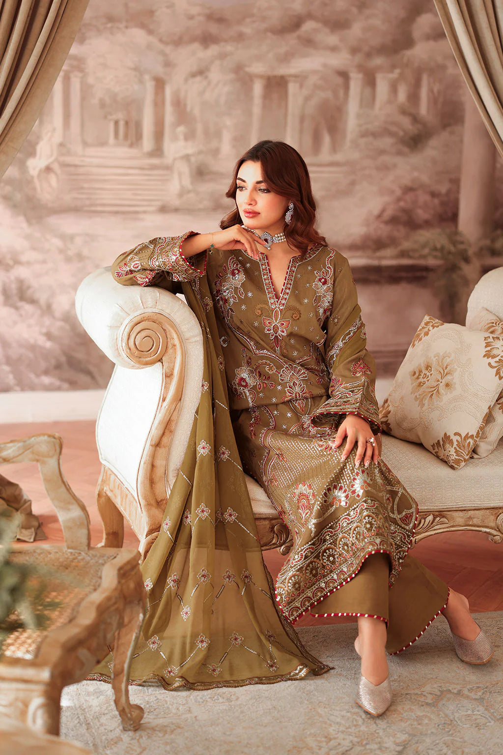 Aagan luxury by Ramsha Vol-01 (AA-210)