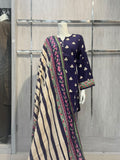 3Pc  Ready To Wear Khaddar By Sadabahar (D-02)