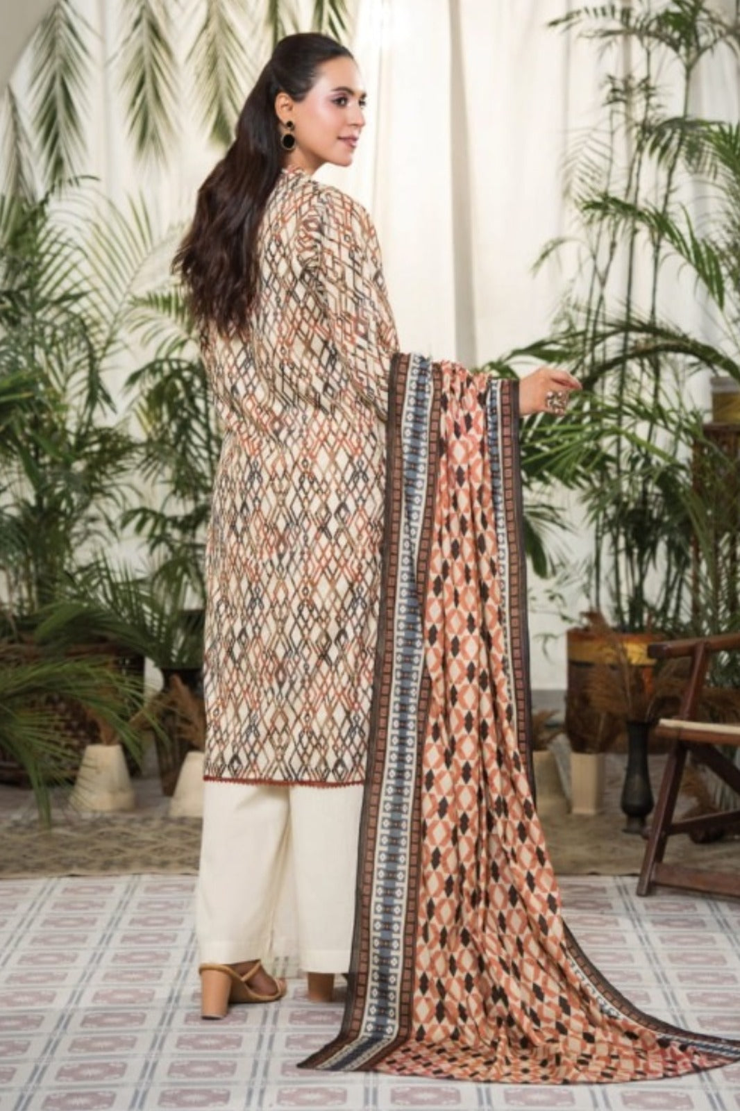 Dabiha Tex Printed Lawn Drop-01 D-12