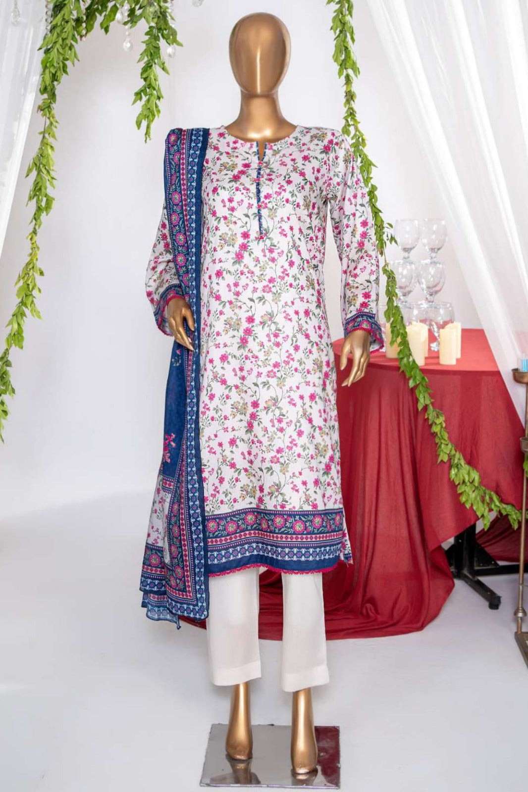 Mehnaz Printed Lawn Drop-01 D-12