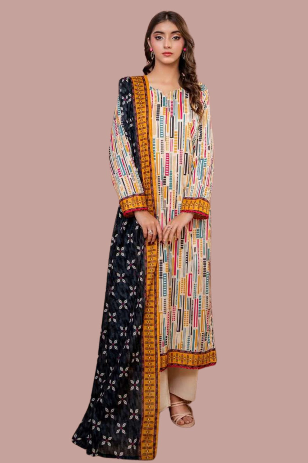 Zesh Printed Lawn Drop-21 D-05