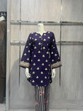 3Pc  Ready To Wear Khaddar By Sadabahar (D-02)