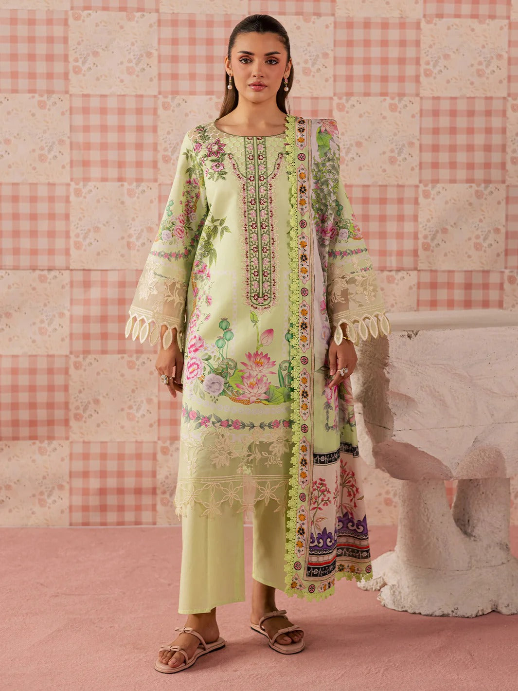 Afsana Lawn '26 By Mahnur AL-01