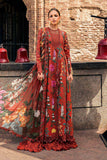 3 Piece Unstitched Embroidered Dobby Linen Suit By M.Prints Vol-31  ( 06-B )