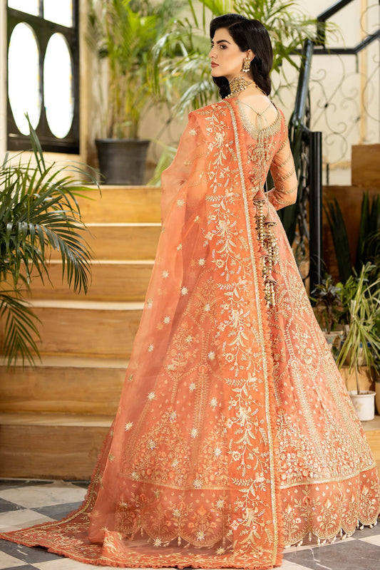 Jhalak by Imrozia Premium Embroidered Organza 3Pc Suit I-185 SAYOONE