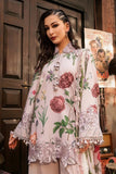3 Piece Unstitched Embroidered Dobby Linen Suit By M.Prints Vol-31  ( 09-A )